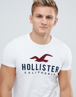 Hollister muscle fit t-shirt tech logo 