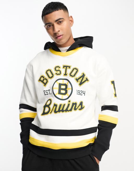 Mens Black Boston Bruins Pond Hockey Long Sleeve T-Shirt