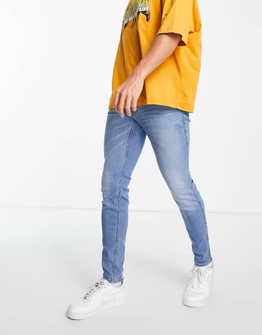 Hollister – Niebieskie jeansy o bardzo obcisłym kroju