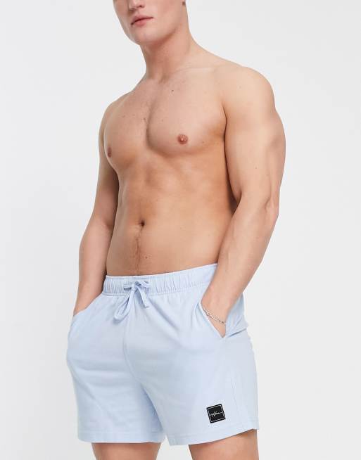 Hollister – Niebieskie szorty z logo