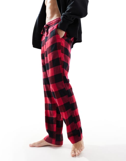 Baggy flannel pants clearance