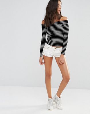 hollister striped top