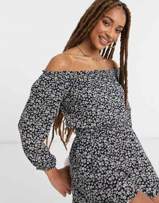 Hollister off the shoulder dress on sale