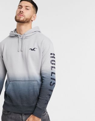 gray hollister hoodie