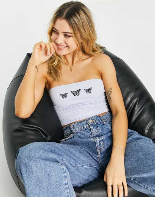 Hollister tube top best sale