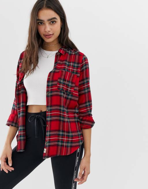 Hollister boyfriend shirt store