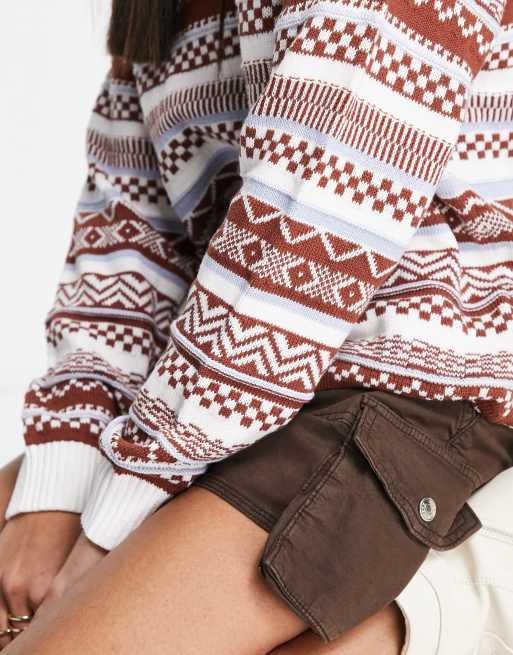 Hollister christmas top jumper