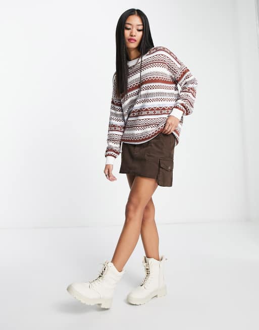 Hollister christmas top jumper