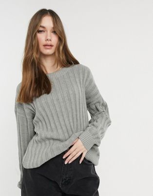 hollister grey sweater