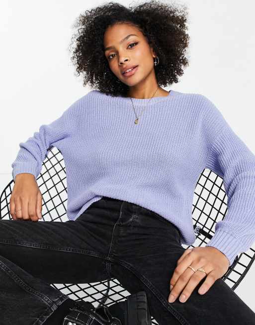 Hollister oversized sweater in lilac