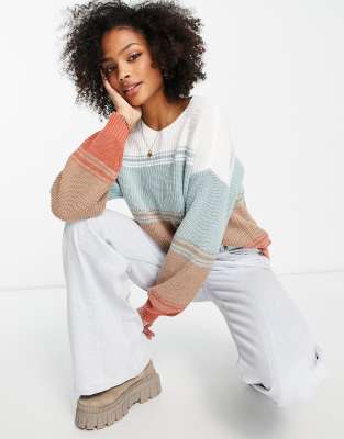 Oversized crewneck sweater hollister clearance