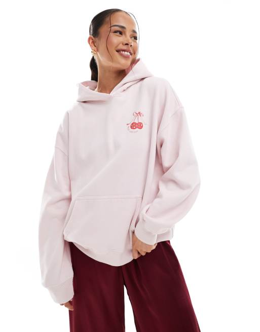 Asos Hollister Hoodie Mint Hollister Oversized Sweatshirt With