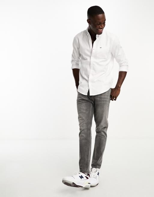 Hollister white sneakers sale