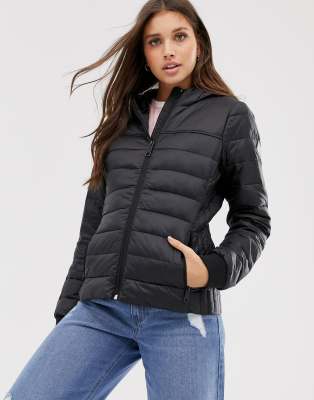 hollister padded coat