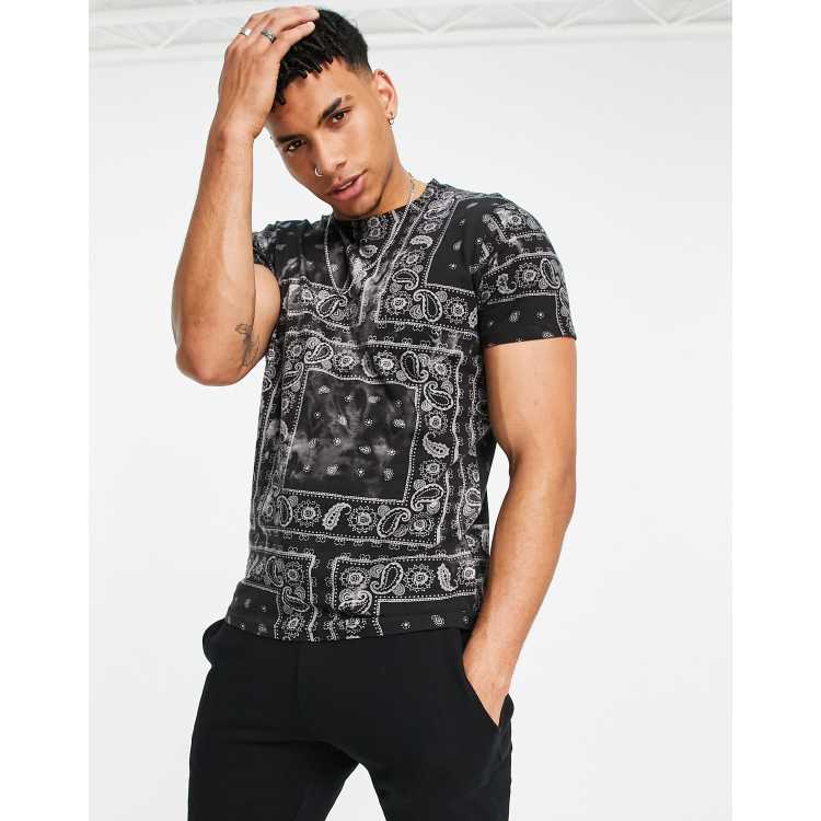 Hollister sales bandana shirt