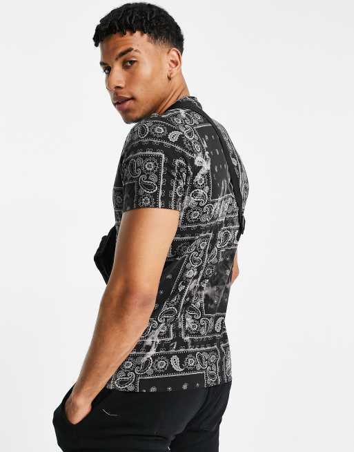 Hollister bandana shirt store