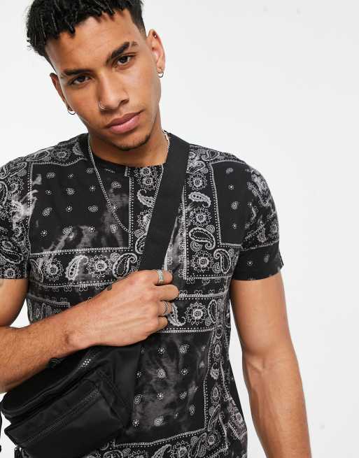 Hollister bandana shirt store
