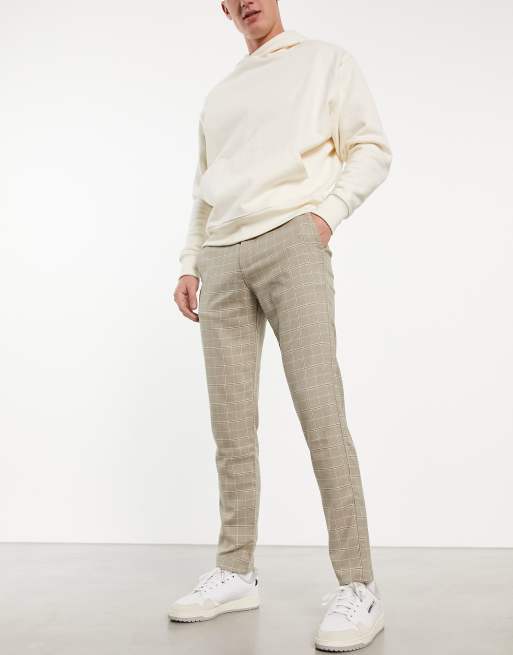 Pantalon a carreau hollister clearance