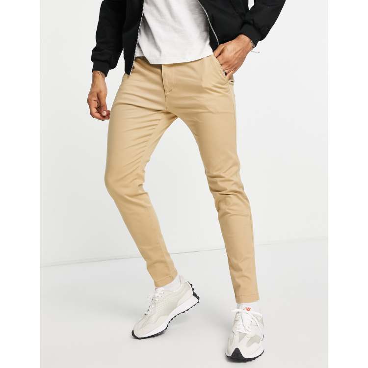 Pantalon chino super skinny homme top