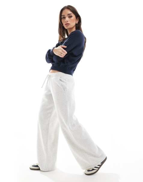 Hollister - Pantalon de jogging baggy à taille basse - Gris - view 1