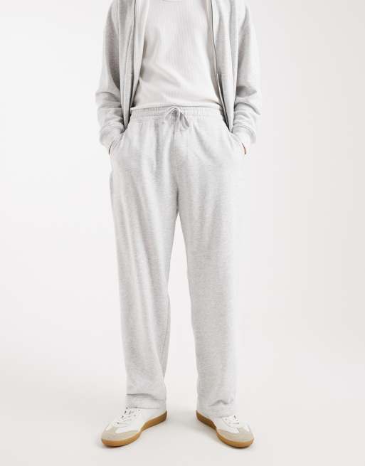 Hollister - Pantalon de jogging d'ensemble à logo en tissu éponge - Gris, 2 de 5