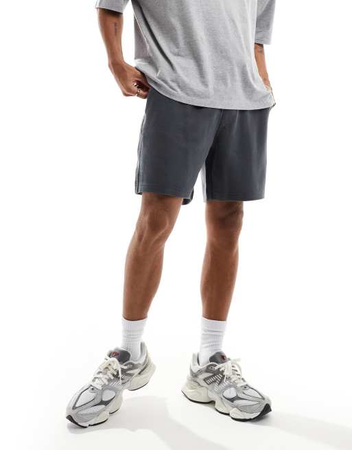 Hollister Pantaloncini da 7 pollici in twill di jersey antracite