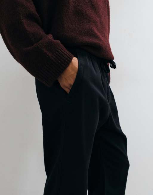 Hollister pantaloni ampi neri, 4 di 5