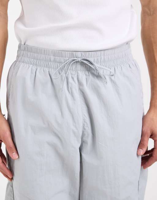 Hollister - Pantaloni sportivi ampi grigio chiaro, 5 di 5