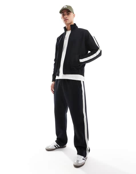 Hollister - Pantaloni sportivi larghi neri in coordinato - view 1