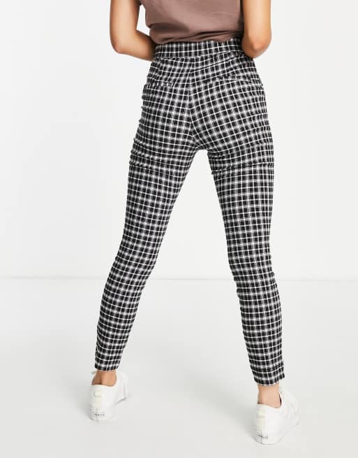 Hollister pants in black plaid