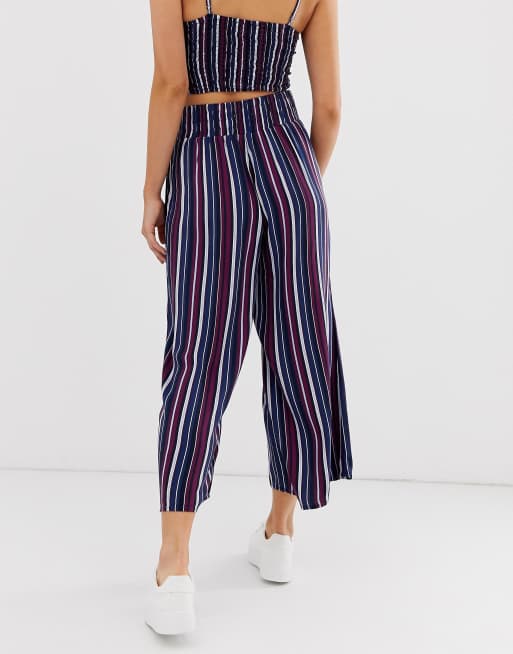 Striped pants clearance hollister