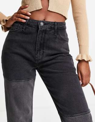 hollister dad jeans