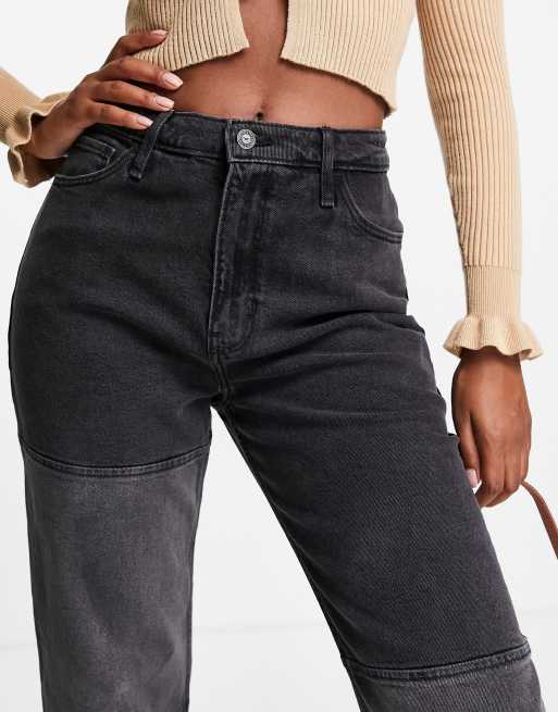 Hollister patched jeans 2025