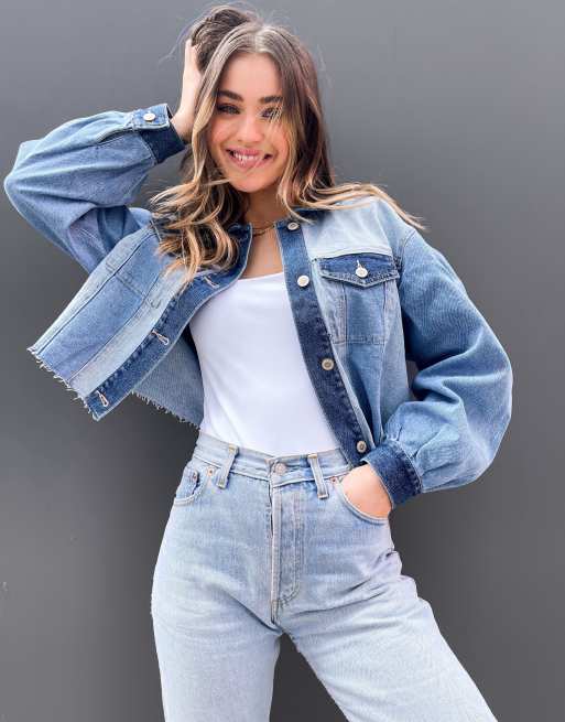 Hollister blue jean jacket new arrivals