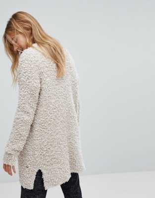 hollister fluffy jumper