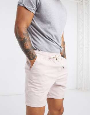 Hollister prep shorts in pink | ASOS