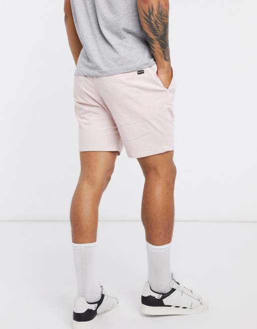 Hollister prep shorts in pink ASOS