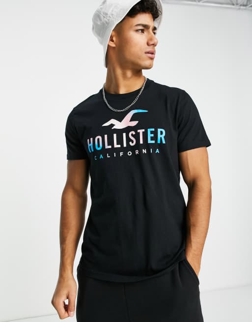 Hollister Henley Shirt Black - $8 (55% Off Retail) - From Machayla