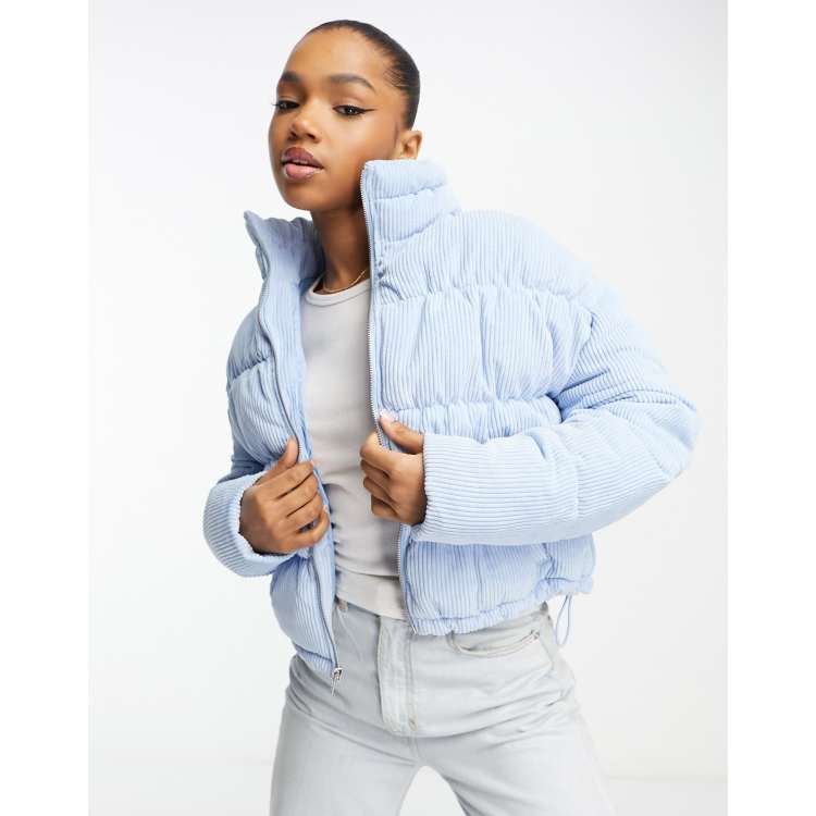 Light blue corduroy jacket cheap
