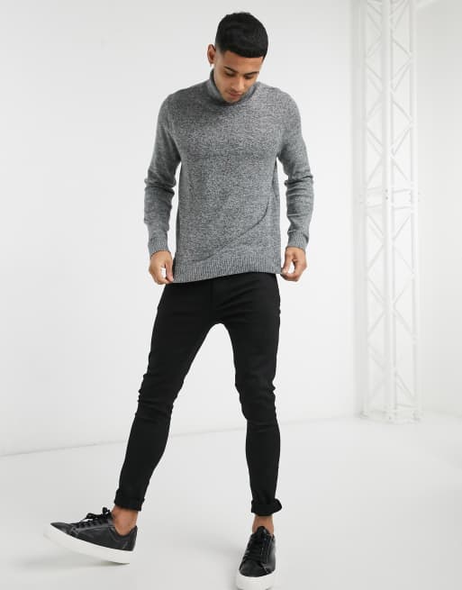 Col roulé hollister homme clearance