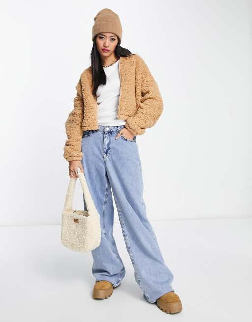 Hollister veste sherpa sale