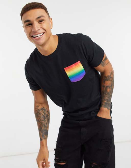 Hollister rainbow shirt store