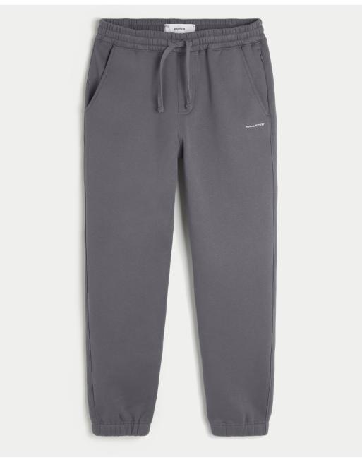Hollister Relaxed cinch sweatpants in dark gray, 4 of 5