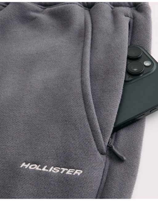 Hollister Relaxed cinch sweatpants in dark gray, 5 of 5