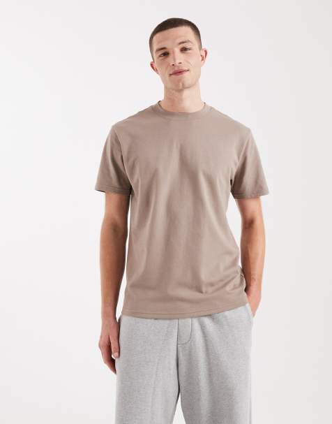 Hollister relaxed cooling t-shirt in brown