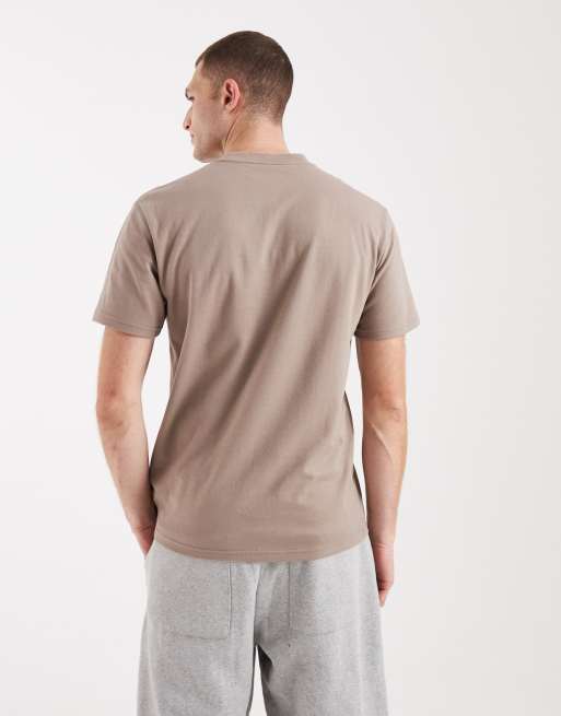 Hollister relaxed cooling t-shirt in brown, 3 of 5