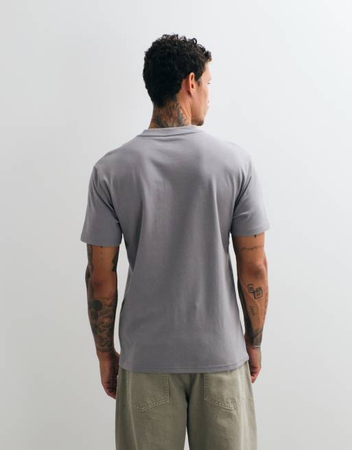 Hollister relaxed everyday T-shirt in grijs, 5 van 5