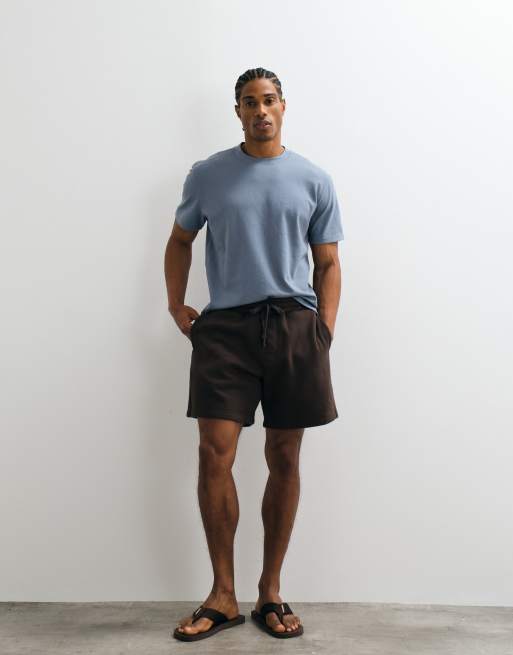 Hollister relaxed fit everyday T-shirt in blue, 3 of 5