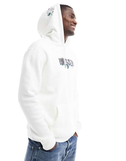 Hollister floral hoodie clearance