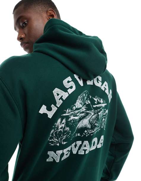Army green online sweatshirt mens